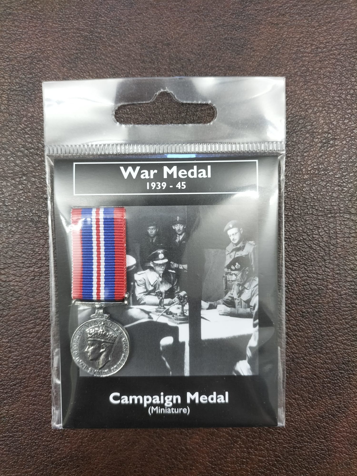 Miniature Medal - War Medal (WW2) - The Keep Military Museum